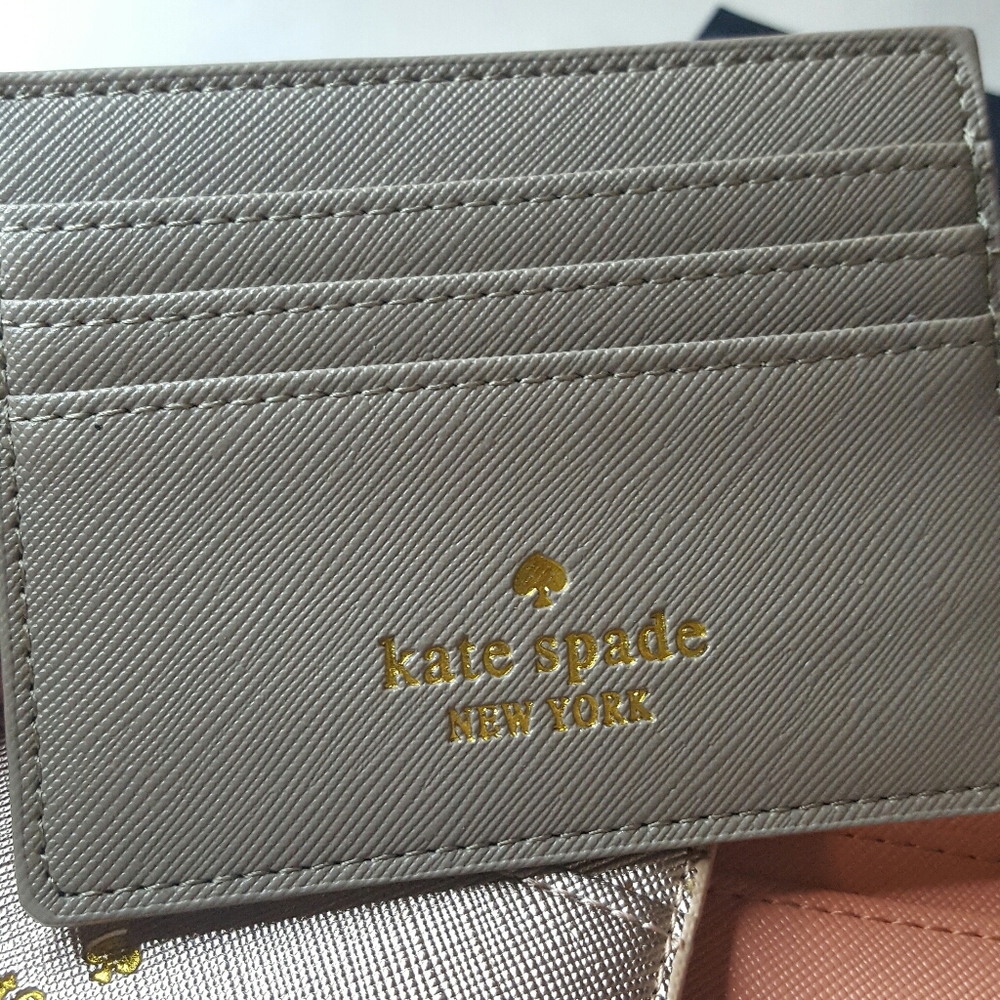 Kate Spade Glitter Card And Money Holders NWT - Picture 6 of 8
